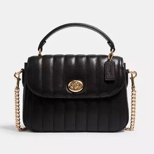 COACH Marlie Top Handle Satchel With Quilting
